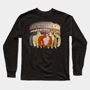 Buff Doge Squad Long Sleeve T-Shirt